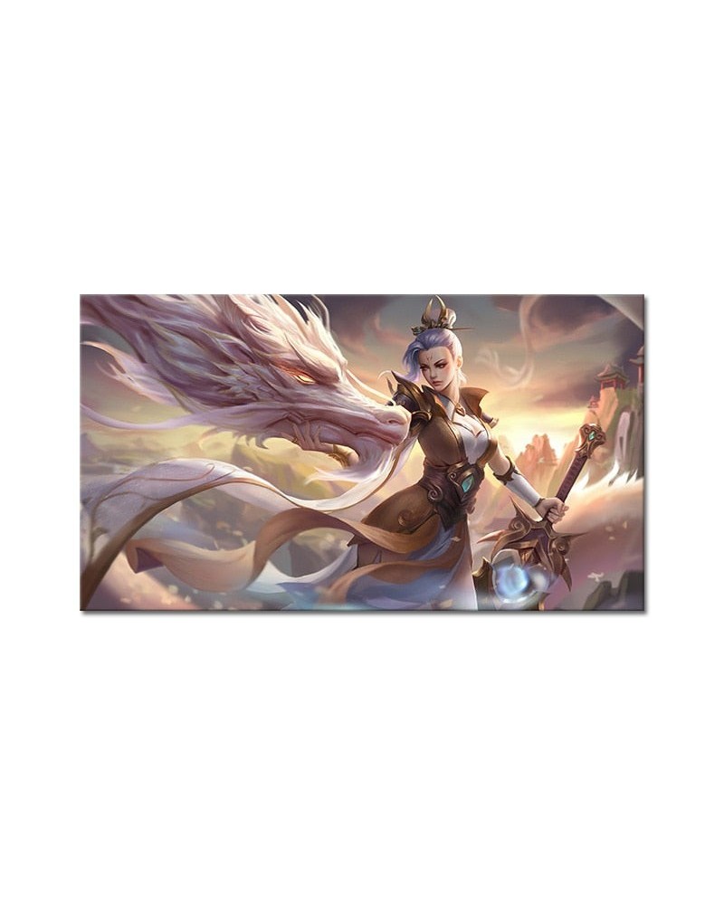 Riven "Prestige Valiant Sword" Poster - Canvas Painting $8.57 Posters