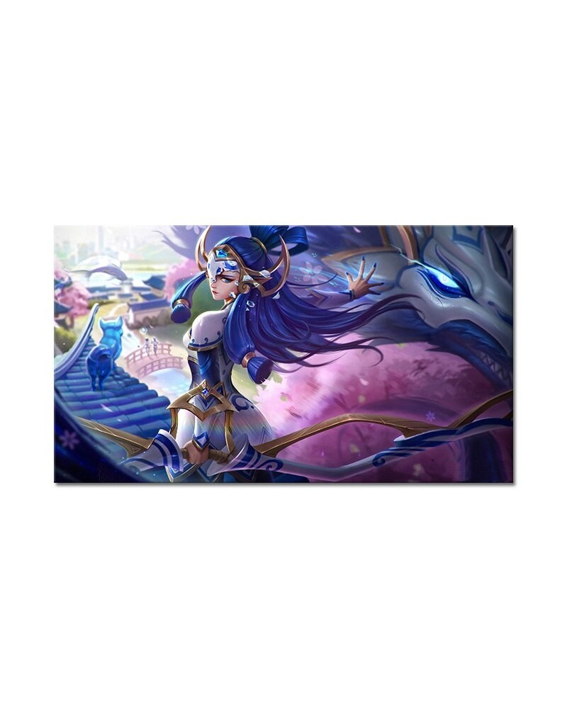 Kindred Ezreal Lux Poster - Canvas Painting $6.69 Posters